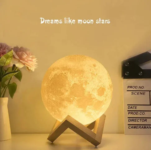 3D Moon Lamp Night Light