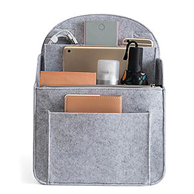 GEMWONDER Felt Backpack Organiser Mini Backpack Organizer Insert Small Bag Divider for Rucksack Purse Lightweight Nylon Shoulder Bag Organizer Insert Color-C S