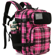 Fitness sports backpack side view