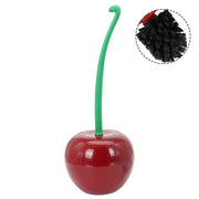 Long Handle Cherry Toilet Brush Set