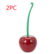 Long Handle Cherry Toilet Brush Set