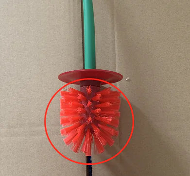 Long Handle Cherry Toilet Brush Set